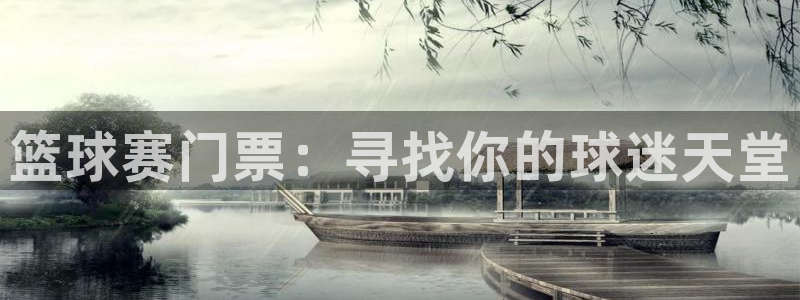 易游网游戏中心官网：篮球赛门票：寻找你的球迷天堂